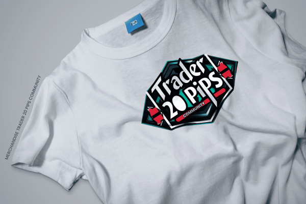 T-shirt Trader 20 Pips White